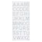 Iridescent Rhinestone Alphabet Stickers by Recollections™